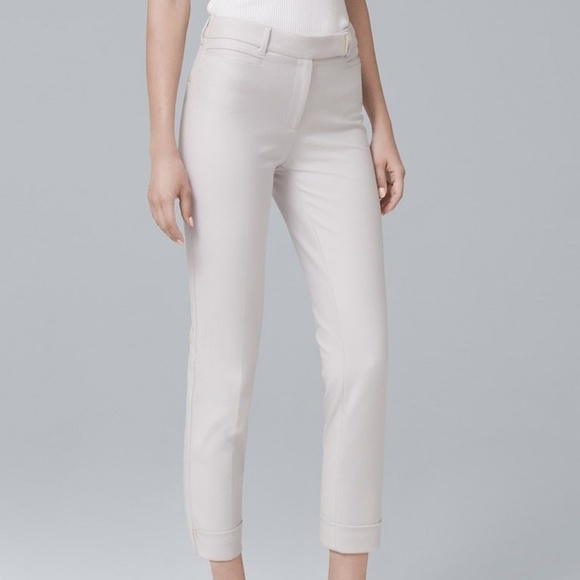 WHBM Slim Crop Pants - Picture 2 of 8